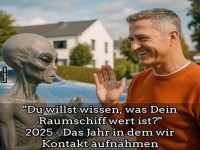 Mensch trifft Alien: Ein unerwarteter Dialog