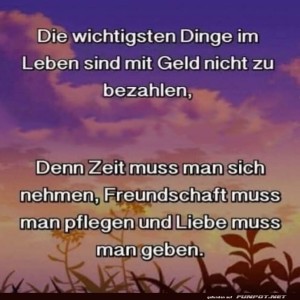 herz-Bild: Geld wächst nicht auf Zeitbäumen