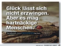 nicht erzwingen