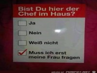 Chef im Haus