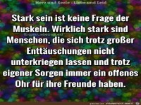 Stark sein