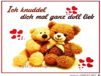 ich knuddel dich mal