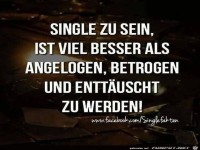Single zu sein ist besser