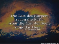 Die Last des K�rpers
