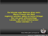 Da k�nnte was Wahres dran sein