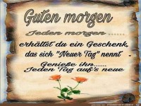 Jeder Morgen