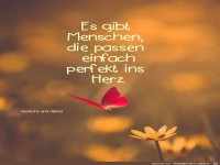 Es gibt Menschen die passen