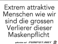 Verlierer der Maskenpflicht