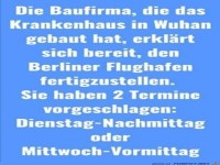 eine Wuhaner Baufirma will den BER fertig stellen