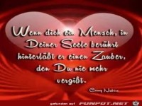 Wenn dich ein Mensch in der Seele berhrt