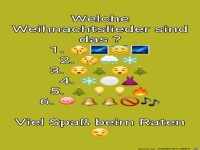 Weihnachtslieder raten