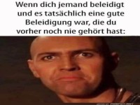 Wenn dich jemand beleidigt