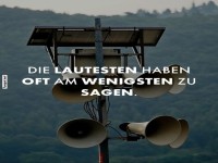 Wenn Lautst�rke nichts zu sagen hat