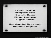 Die Ironie der Bio-Suche!