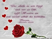 Wer Liebe in sich traegt