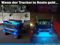 wenn der Trucker in Rente geht..