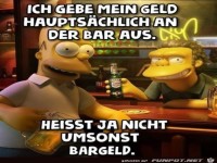 Hauptsaechlich an der Bar