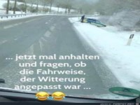 angepasste Fahrweise