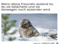 W�tende Freundin