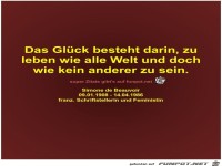 Das Glck besteht darin