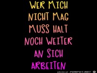 Wer mich nicht mag