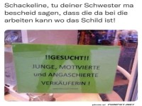Da w�rde sie hinpassen
