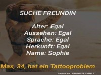 Suche Freundin mit besonderen Kriterien