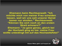 Ehemann beim Rechtsanwalt