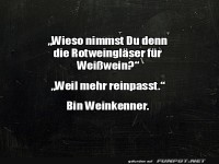 Weinkenner in Aktion: Gre zhlt!