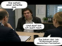 Ein Bewerbungsgespr�ch der anderen Art