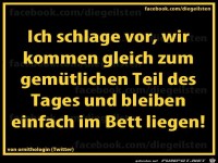 diegeilsten liegen bleiben