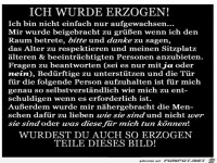 wurdest du auch so erzogen