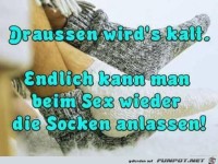 draussen wird�s kalt.......