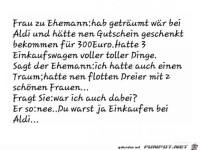 Frau zu Ehemann:.......