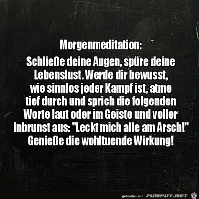 Morgenmeditation.jpg von Hira
