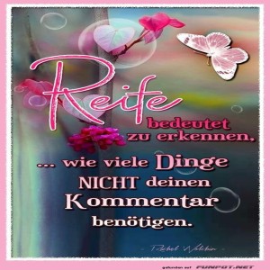 herz-Bild: Reife bedeutet zu erkennen