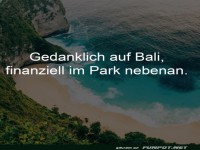 Traumurlaub-Denkweise