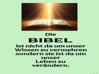 die Bibel ist nicht da