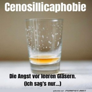 fun-Bild: Gef&auml;hrlich leere Gl&auml;ser