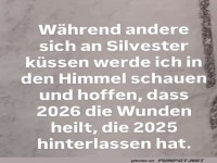 Silvester-Hoffnungen statt K�sse