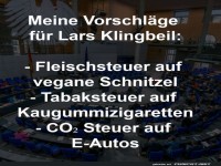 Steuer-Vorschl�ge der besonderen Art