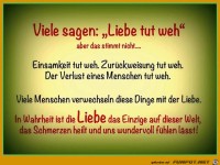 Liebe tut weh