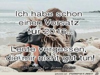 Vorsatz fuer 2016