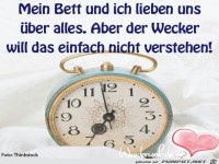 Mein Bett und ich lieben uns