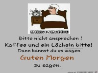 Bitte nicht ansprechen