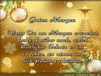 Wen du am Morgen erwachst