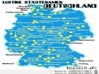 Lustige St�dtenamen
