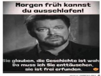 morgen frueh kannst du ausschlafen