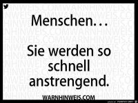 Anstrengend
