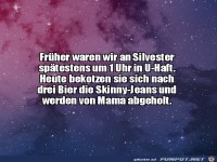 Fr�her an Silvester